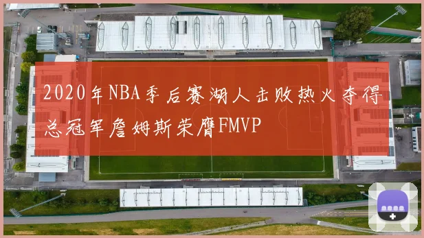 2020年NBA季后赛湖人击败热火夺得总冠军詹姆斯荣膺FMVP